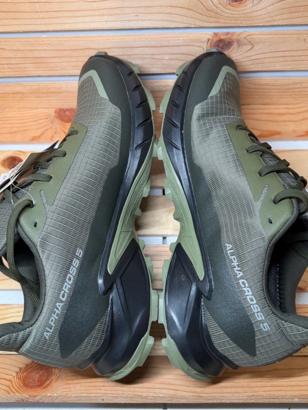 Salomon Alphacross 5 GORE-TEX Trail Running Shoes [L47310300] Men’s Sz 10 US NWT - Picture 4 of 9